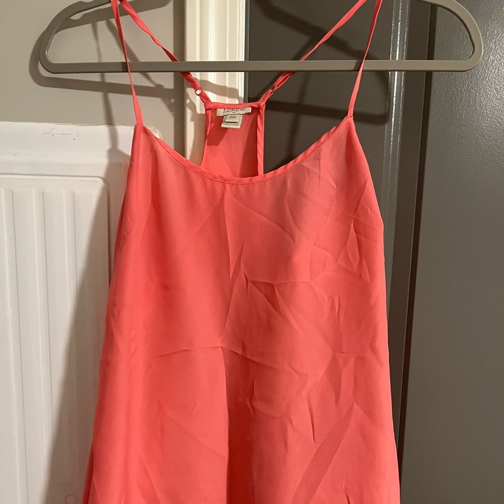 Womens pink jcrew cami